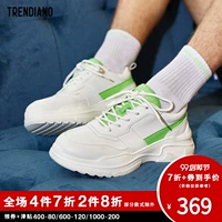 TRENDIANO mới 2019 nam quai tròn đầu xuân tăng thể thao giản dị giày thấp 3ZA151801P - Giày thấp sneaker nam