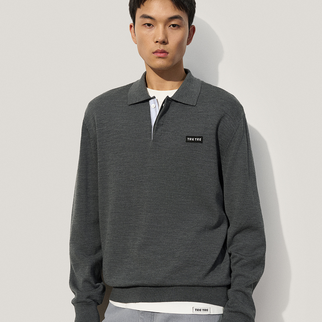 秋冬新款美丽诺羊毛弹力毛织