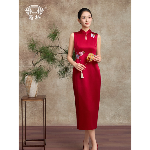新款日常高端礼服连衣裙订婚旗袍