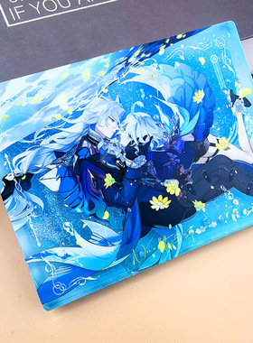 CNC精雕流麻定制二次元卡通动漫周边流沙麻将立牌DIY卡砖摆件定做