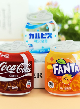 可尔必思芬达瓶形状流沙摆件 亚克力流麻定制卡通动漫diy明星周边