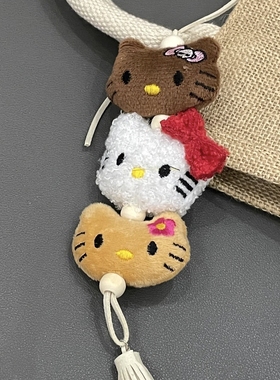 好朋友送的Kt猫冰糖葫芦也太阔爱了叭~绑在包包上少女心满满！