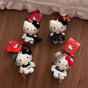 好爱 松蓝小姐和她 黑色kitty包包挂件 chao百搭 朋友们