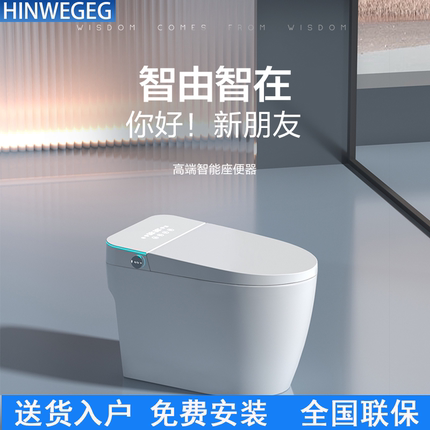 智能马桶坐便器全自动语音一体式电动家用无水压限制座便器泡沫盾