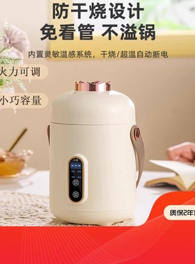 官方正品智能电炖锅1到2人迷你多功能一体锅家用宿舍小电饭锅不粘