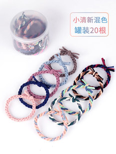头绳2025年新款橡皮筋发圈女扎头韩国网红简约皮套编织发绳头饰