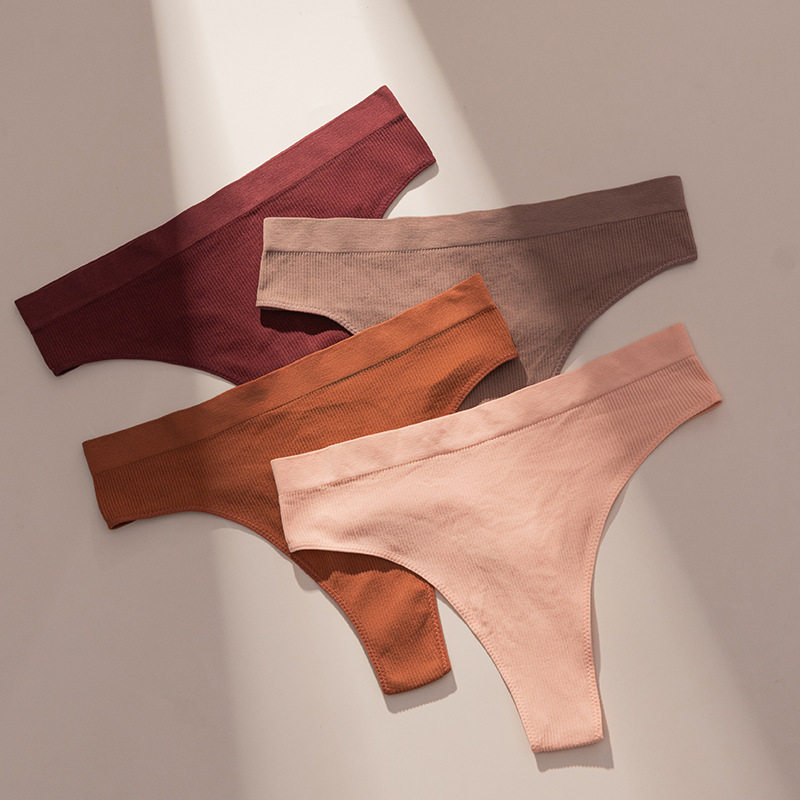 螺纹跨境内裤女欧美性感瑜伽隐形大码无缝舒适透气风时尚,女士内衣/男士内衣/家居服,男三角内裤,淘宝优惠券,粉丝福利购,淘宝优惠卷