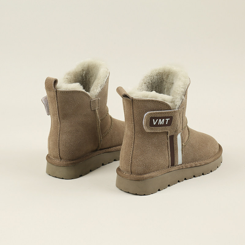 vmt雪地靴冬季短筒羊毛棉靴新品