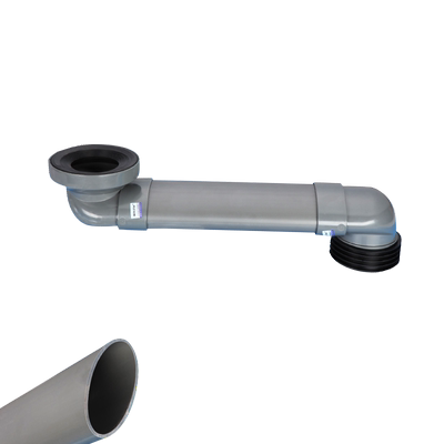 抽水马桶移位器扁管加长可调座厕坐便器下水管道位移马桶加厚配件