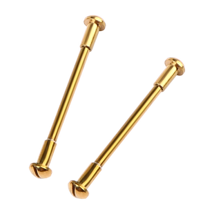 适配浪琴心月L8凹口表带螺丝杆连接杆 L8.110/111表耳杆16 18mm