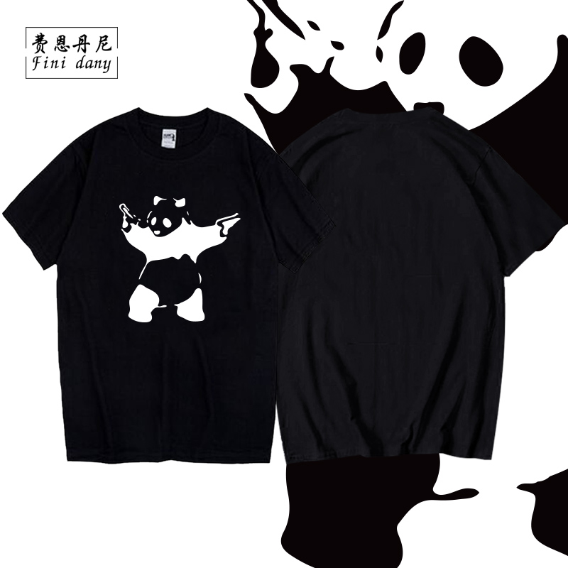 LIEF CVAEMTP oversize High Stree圆领体恤衫短袖情侣休闲T恤