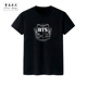 花样年华BTS防弹少年团应援服同款 图案标志短袖 T恤男女衣服