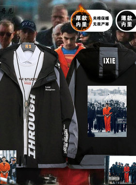 Luigi Mangione橙色超人路易吉曼吉奥内美国刺客同款新夹克上衣