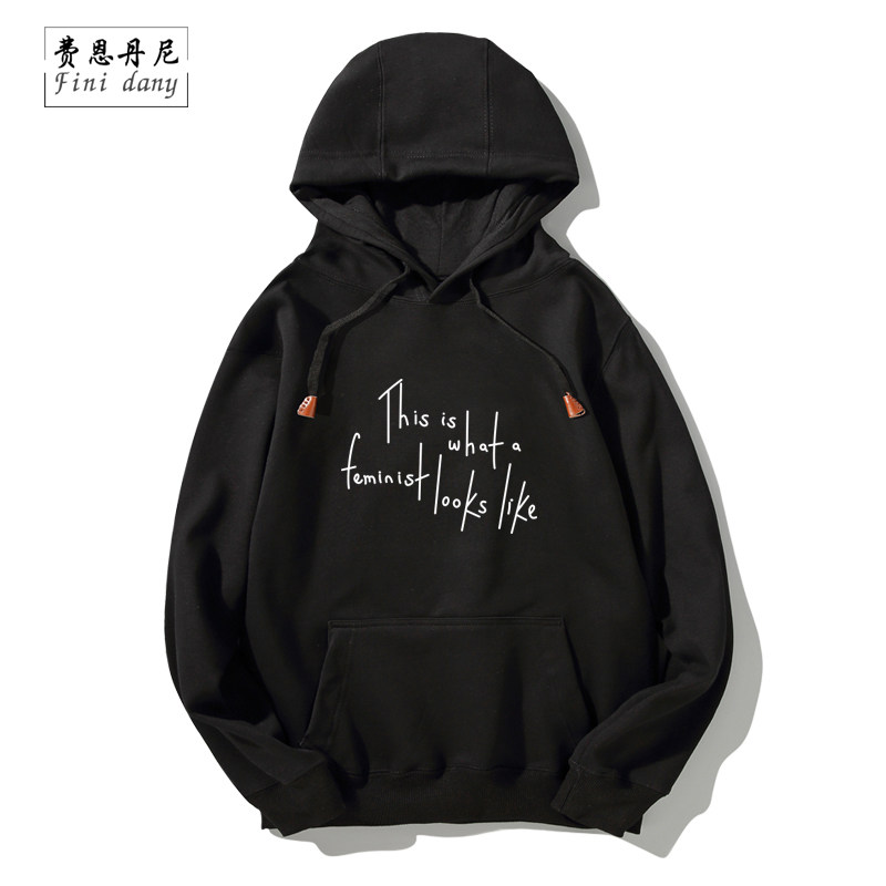 欧美街头潮流feminist神探夏洛克连帽卫衣卷福抖森套头卫衣大码
