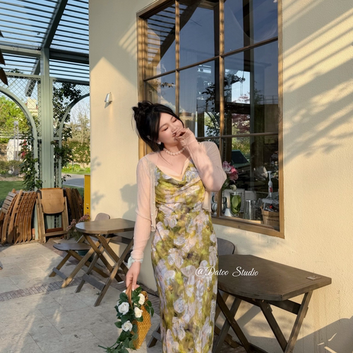 哒头Studio【塔利亚】微胖mm大码2026年新款显白显瘦法式连衣裙女