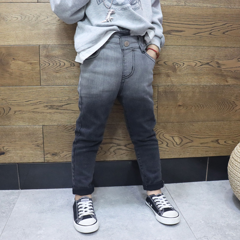 男女童牛仔铅笔裤瘦版秋季小小脚
