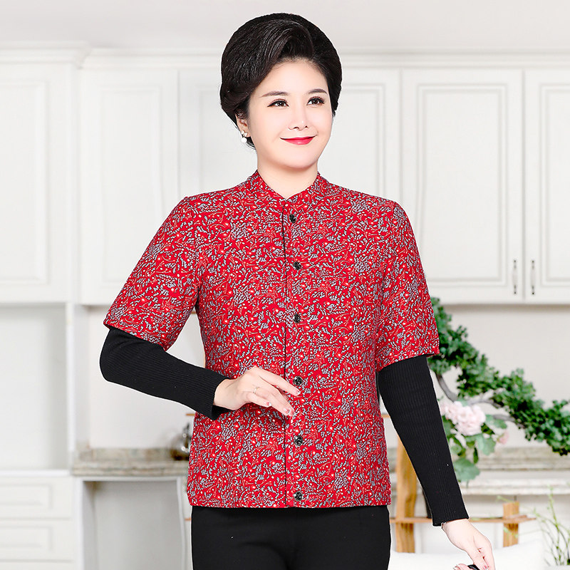 蒙驼冬中老年女驼绒棉马甲半袖棉坎肩棉袄妈妈装居家加厚保暖棉衣,女装/女士精品,中老年女装,淘宝优惠券,粉丝福利购,淘宝优惠卷