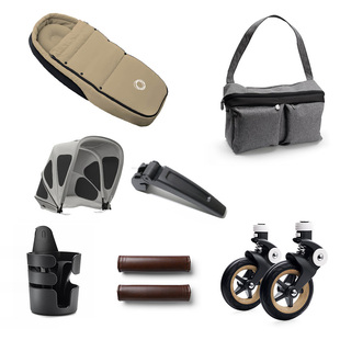 脚套睡袋 透气网遮阳网扶手冬季 荷兰进口Bugaboo bee5推车配件夏季