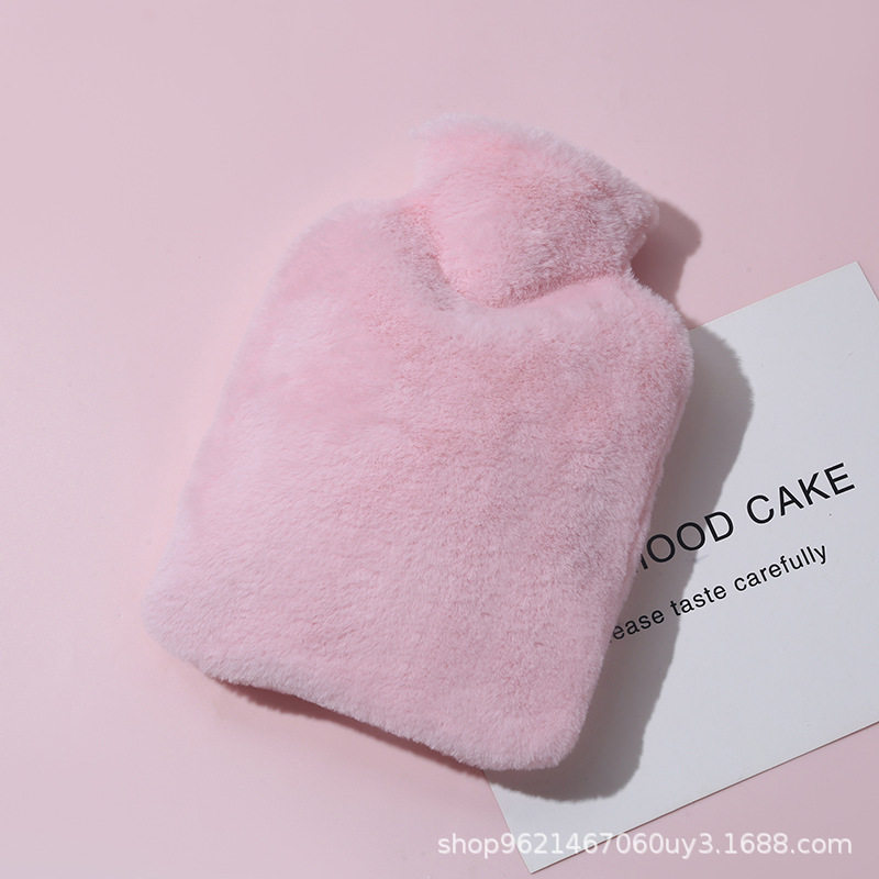 热水袋灌水暖手袋防爆暖脚宝学生宿舍PVC暖水袋注水毛绒暖手宝