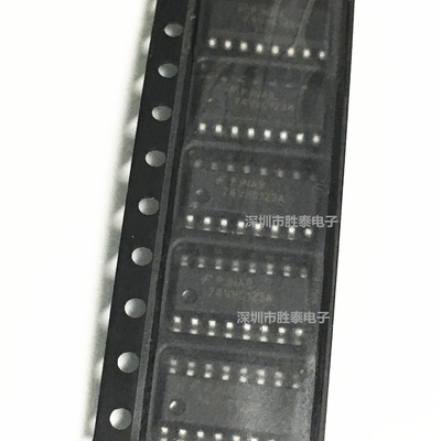全新原装 74VHC123AMX 封装SOP-16 丝印74VHC123A 单稳态多谐芯片