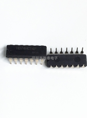 HD74HC14P PC74HC14【全新原装正品】六施密特触发非门 原装现货