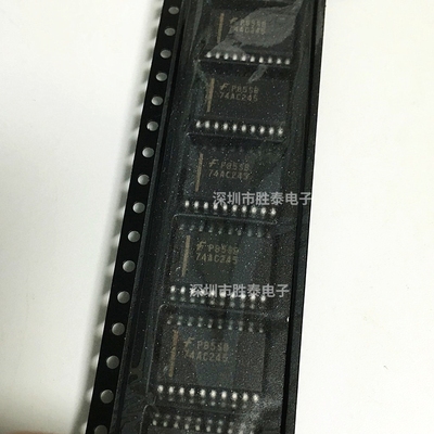 原装正品 74AC245SCX 74AC245SC 74AC245 贴片SOP-20脚 宽体7.2mm
