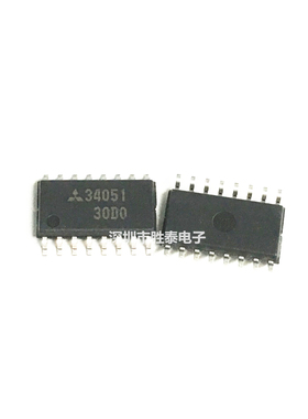 原装正品 M5M34051FP 丝印：34051 封装SOP-16 现货供应