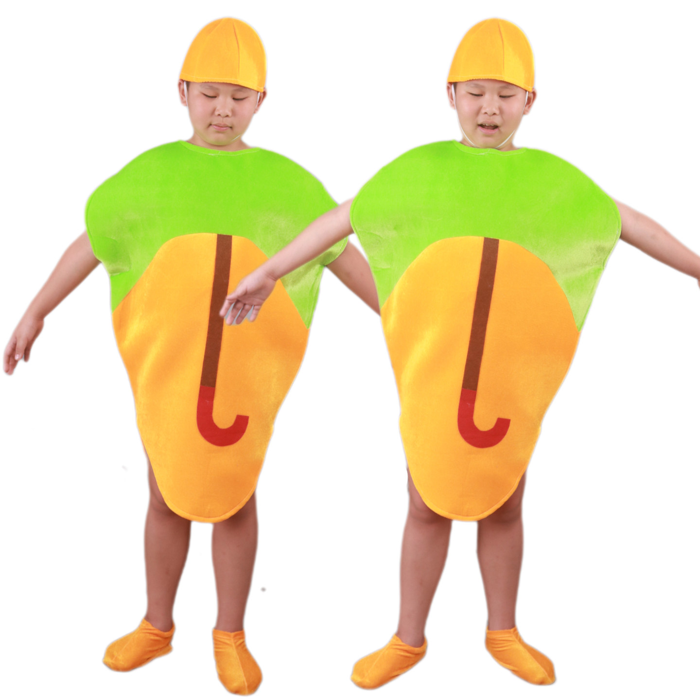 儿童雨伞表演服幼儿跑跑镇童话剧演出服装少儿伞舞蹈舞台道具服饰