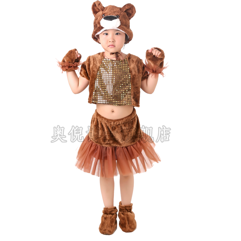 动物幼儿园小猪演出服