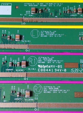 原装边板 6870S-2043B/2044B/2045B/2046B V15 65UHD一套