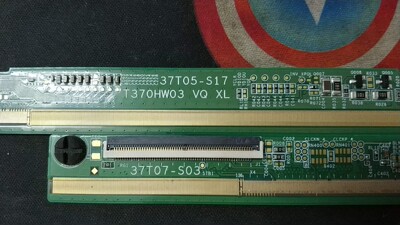 原装边板T370HW03 VQ 37T07-S03/37T05-S17 一对价