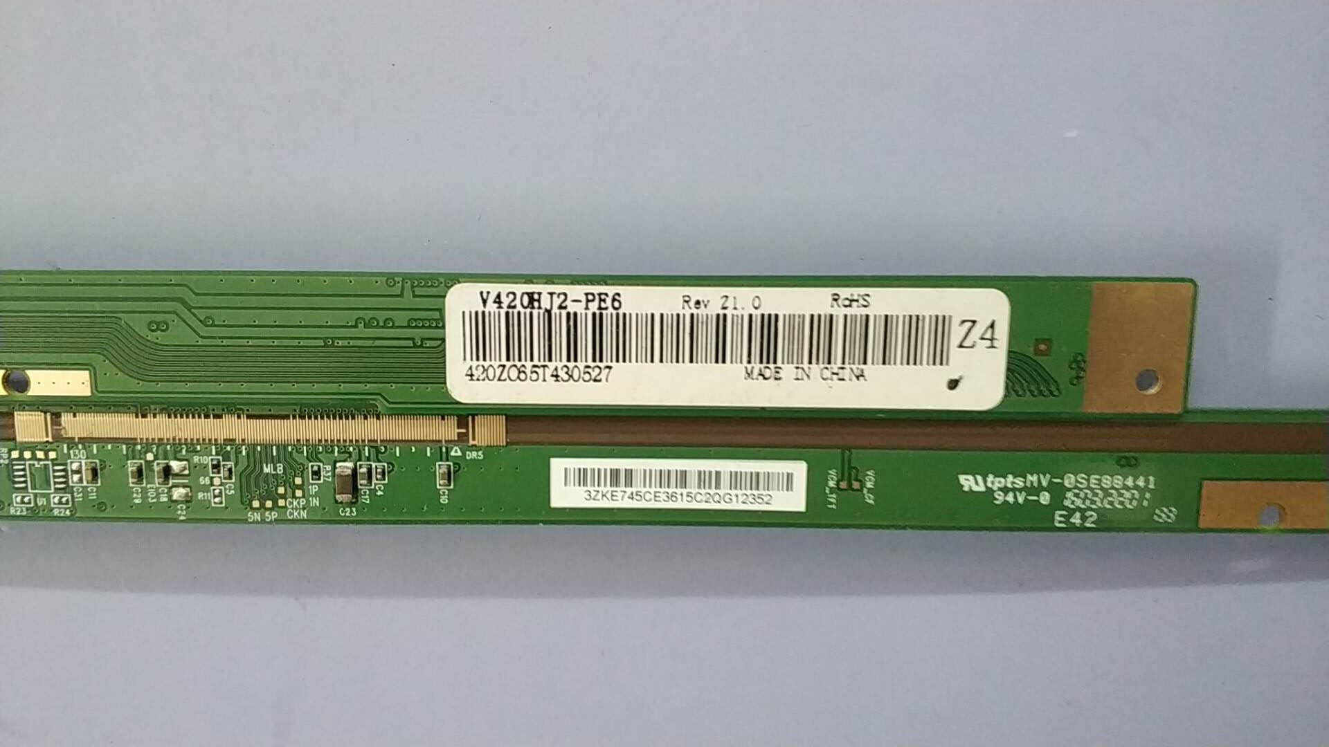 包上机！奇美边板 V420HJ2-PE6 Rev Z1.0 一对 测好!