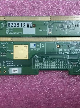 原装 PCB 边板 RUNTK CPWBX5038TP CPWBX5037TP 一套价