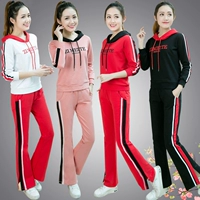 Yunshang Yang Liping Walking Sports Sports Set New Square Dance Dress 2019 Đầm dự tiệc dài tay - Khiêu vũ / Thể dục nhịp điệu / Thể dục dụng cụ giày múa trắng