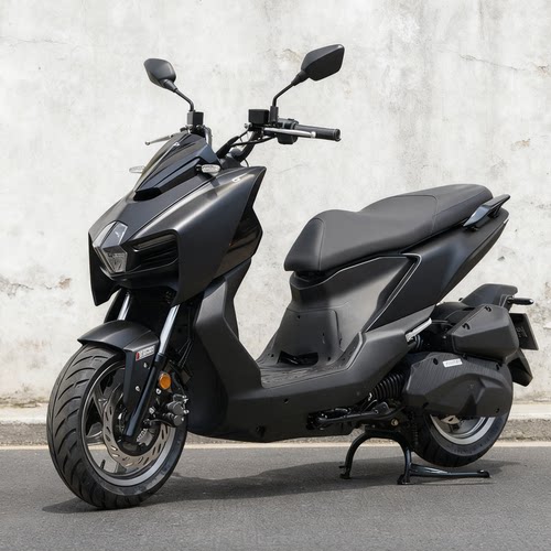 三阳MMBCU150曼巴踏板摩托车国四电喷燃油机车整车踏板代步通勤