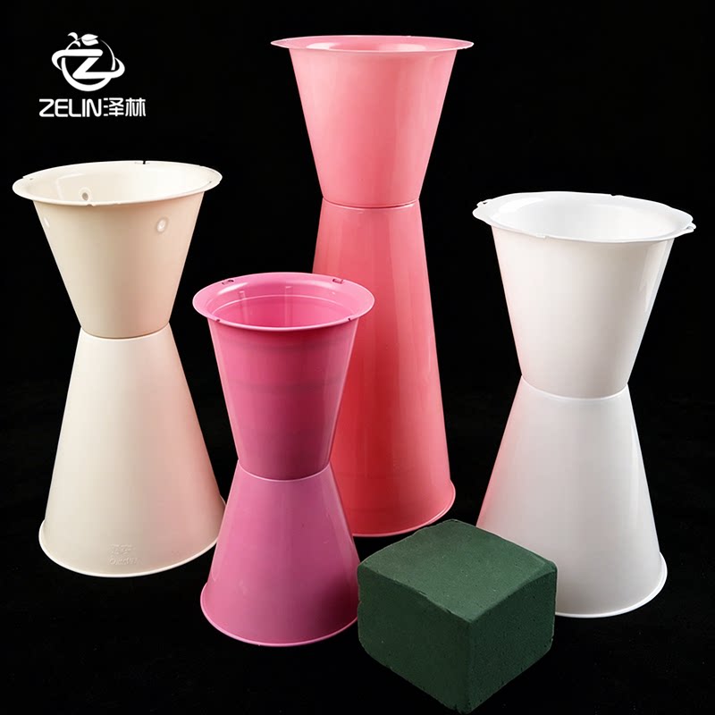塑料插花模具箭桶包花神器图片