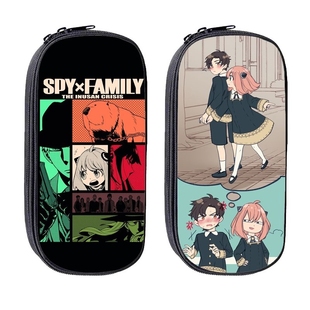SPY 间谍过家家 FAMILY笔袋帆布铅笔盒小学生初中生文具盒大容量