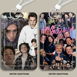 SHAMELESS无耻之徒学生滑盖卡套饭卡公交卡证件保护套门禁校园卡