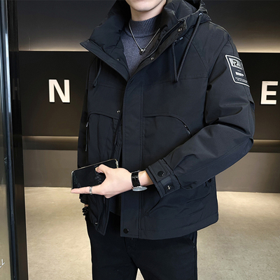 冲锋男士羽绒服冬季新款防寒外套