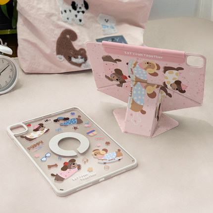 2025新款ipadpro保护套air7磁吸拆分6平板ipad11保护壳mini7适用苹果10代全包5防弯4旋转13寸支架129笔袋可爱