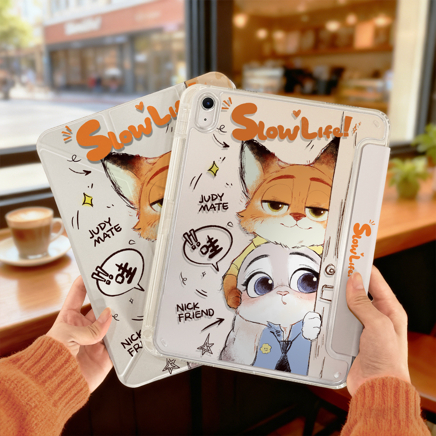 防弯ipad支架多角度保护壳