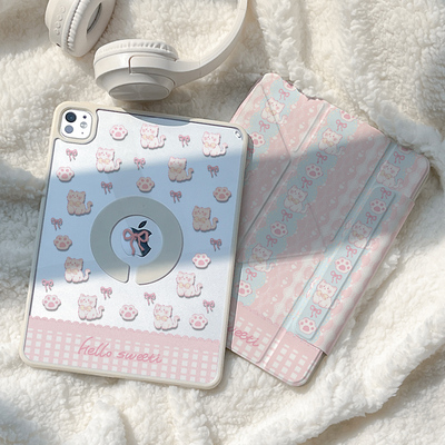 多角度ipadppro超可爱Y折保护套