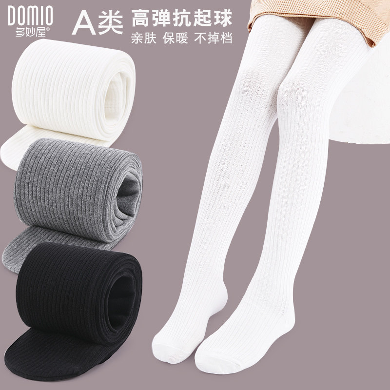 多妙屋女童连裤袜秋新款女宝宝打底袜裤儿童学生幼儿白色舞蹈袜子在类目 童装/婴儿装/亲子装, 儿童袜子(0-16岁)中 - 来自Buy2taobao.com提供专业的淘宝代购服务