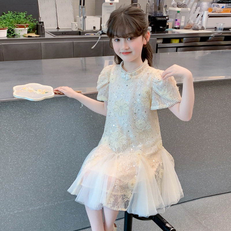 女童汉服2026新款夏装儿童裙子网红洋气超好看古风中式旗袍连衣裙