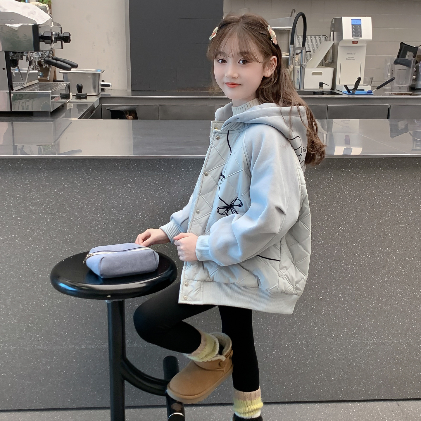 女童冬季外套2025新款