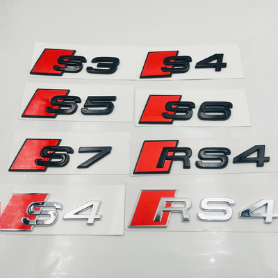 奥迪改装黑武士车标贴