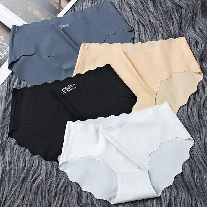 一片式冰丝内裤女丝滑三角裤无痕