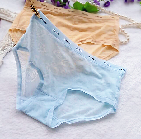 冰丝速干纯棉内裆透明