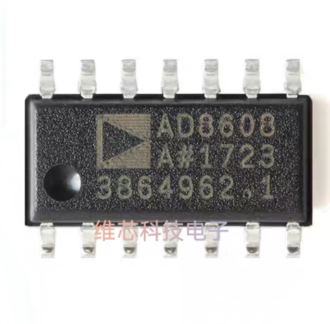 原装正品 AD8608ARZ-REEL7 SOIC-14精密CMOS轨到轨运算放大器芯片