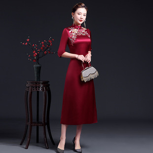 谭燕玉挽苏俏娘鱼2026新款戚薇同款恣禾崔万志官方旗舰店女装旗袍